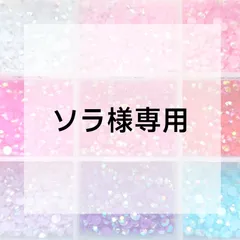 ソラ様専用ページ