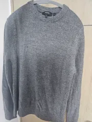 Theory セオリー グレー ニット Mサイズ メリノウール