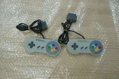 任天堂 Nintendo スーパーファミコン SFC コントローラー　SHVC-005 2個セット　管理g0118