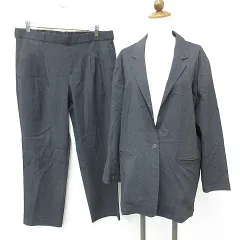 スーツ セットアップ テーラードジャケット シングル 1B テーパード ロング ストレッチ 大きいサイズ グレー サンプル品 