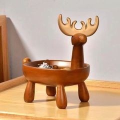 ヴィンテージ 馬場忠寛 南部鉄器 鹿のトレイ オブジェ ルームフレンド