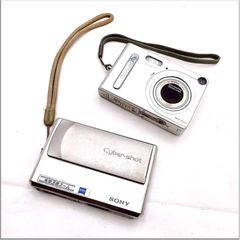 ジャンク　デジカメ　サイバーショット　エクシリム SONY Cyber-shot DSC-T1 & CASIO EXILIM EX-Z3 レトロデジカメ 2台