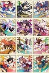 麻雀ファイトガール 2周年記念くじ ミニ色紙 全種セット パイン イヨ