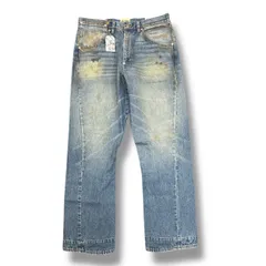 参考上代176000円 未使用品 GALLERY DEPT. 25SS ZIP DENIM ジップデニム パンツ バギー ジーンズ ギャラリーデプト ZWL-40019 インディゴ 34×32  86758A3のサムネイル