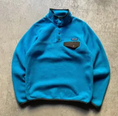 パタゴニア Synchilla（シンチラ） スナップT ブルー