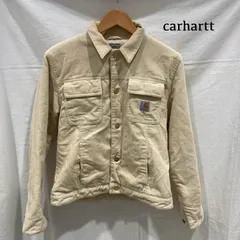 カーハート ボア コーデュロイ 金ボタン アメカジ アイボリー メンズ M ISItems【USED】【古着】【中古】50151106