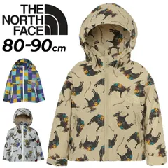  ノースフェイス ベビーウェア ウィンドブレーカー 80cm 90cm ベビー服 THE NORTH FACE ノベルティ コンパクトジャケット 子供服 はっ水 ウェア アウター 総柄 ウインドブレーカー  /NPB72311