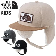 ザ・ノース・フェイス キッズ 用 帽子 耳当て付 THE NORTH FACE ウィンター トラッカーキャップ あごストラップ付 フリース 子ども用 ジュニア  2WAY 雪遊び 子供/NNJ42321