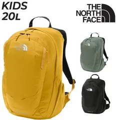 ザ・ノース・フェイス 子ども用 リュック 20L バッグ THE NORTH FACE キッズ テルス20 レインカバー付き   ジュニア パック 子供 ハイキング  イエロー グリーン /NMJ72357
