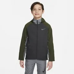  ナイキ キッズ ジュニア トレーニング ジャケット NIKE Dri-FIT ウーブン アウター 130-160cm 子供服 スポーツウェア フード付き 子ども 上着   ジャンバー/DO7095-060