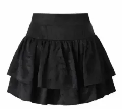 スリータイムズ バレリーナ スカート ブラック M