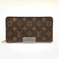 〇〇LOUIS VUITTON ルイヴィトン モノグラム ポルトモネ ジップ ラウンドファスナー長財布  M61727 ブラウン