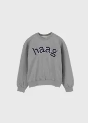未開封 HAAG ヘイグ ロゴ スウェット グレー