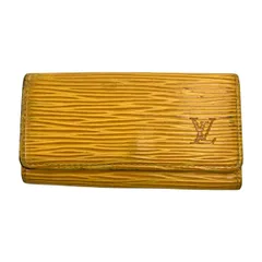 〇〇LOUIS VUITTON ルイヴィトン エピ ミュルティクレ 4 4連 キーケース M63829 イエロー