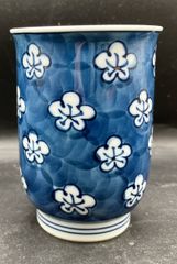【完品】古伊万里<撫でると渦の図>蛇の目 そば猪口 江戸後期 骨董品(青11) 完品】古伊万里<撫でると渦の図>蛇の目 そば猪口 江戸後期 骨董品(青11