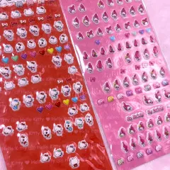 ハローキティステッカー エポキシステッカー ハローキティシール ハローキティーストラップ マイメロディ