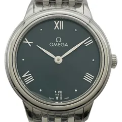 オメガ OMEGA デビルプレステージ 27.5mm 434.10.28.60.10.001 グレー SS クオーツ レディース 腕時計
