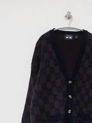 【WOODS & GRAY】90-00s コットンカーディガン L ヴィンテージ 古着