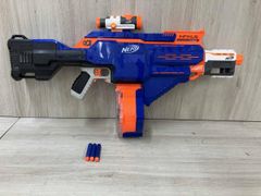 NERF ヘルファイア 電動 & ジョルトブルー 海外仕様 - メルカリ