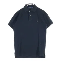 POLO RALPH LAUREN (ポロラルフローレン) ミニロゴ エンブロイダリー 半袖ポロシャツ ブラック