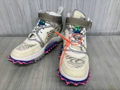 OFF WHITE × NIKE AIR FORCE1 MID DO6290-100 オフホワイト ナイキ エアフォース1 MID スニーカー ホワイト メンズ 26cm