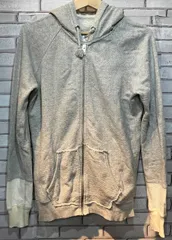 DIESEL ディーゼル パーカー メッシュパーカー グレー サイズS インポート