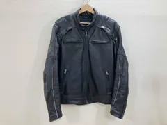 HARLEY DAVIDSON ハーレーダビッドソン シングルライダース レザージャケット モーターウェア 革ジャン 黒 L 秋冬