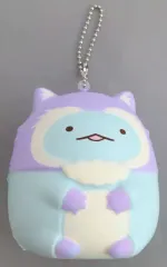 【中古】ぬいぐるみマスコット・ぬいぐるみバッジ とかげ スクイーズボールチェーン 「映画 すみっコぐらし 空の王国とふたりのコ くじ」 C賞