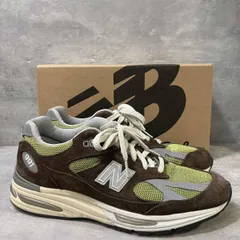 KITH X Danielle Cathari X New Balance 991V2 Reverse Matcha 箱有 サイズ 26.5 キス× ダニエルカタリ×ニューバランス