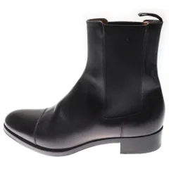 クリスチャンルブタン　ブラックレザーサイドゴア　ブーツ　37.5 2026年最新】ルブタン サイドゴア ブーツの人気アイテム - メルカリ