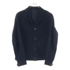 Rags McGREGOR (ラグスマックレガー) 4 BOTTONS LEATHER JACKET 211147102 スウェードレザージャケット ブラック