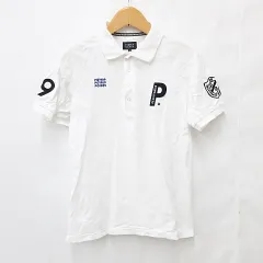 パーリーゲイツ PEARLY GATES ゴルフ スポーツウエア ポロシャツ 半袖 白 ホワイト 5