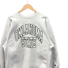90s ビンテージ チャンピオン リバースウィーブ ラバープリント スウェット XL グレー USA製 90年代 vintage アメリカ製 刺繍トリコタグ カレッジプリント