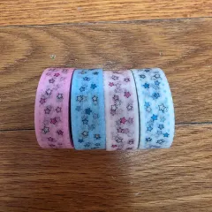 ウェイトゥフェッチ スター 丸のままマスキングテープ 4種 まとめ出品