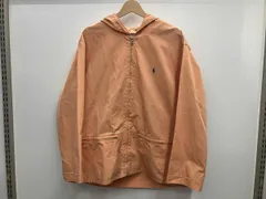 Polo by RALPH LAUREN ポロバイラルフローレン 2000's ジップパーカー ジャケット 古着 サイズL オレンジ 