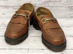 Dr. Martens】パイソン柄ヘビ柄 エイドリアン スナッフル ローファー