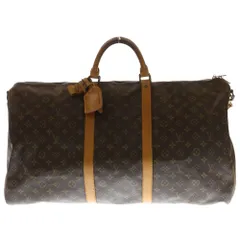 LOUIS VUITTON (ルイヴィトン) キーポル バンドリエール60 ボストンバッグ ショルダーバッグ ブラウン M41412 0990