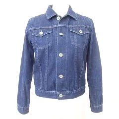 ロッソ ROSSO アーバンリサーチ デニム ジャケット Gジャン ブルゾン 36 S相当 インディゴ ■GY99 A0115