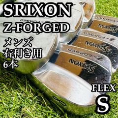 良品】スリクソン Z-FORGED メンズアイアンセット 6本 スチール S
