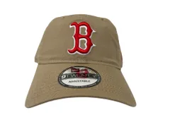NEWERA (ニューエラ) ボストン・レッドソックス 9TWENTY CAP ベースボールキャップ 60235286 F カーキ×レッド ウィメンズ/049