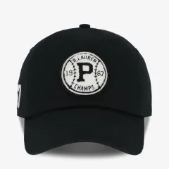 (新品) ポロ ラルフローレン ベースボール パッチ コットン ボール キャップ (ユニセックス) - ブラック