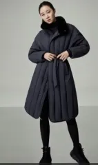 KOLON SPORT コーロンスポーツ レディース ロング ダウンコート サイズ 