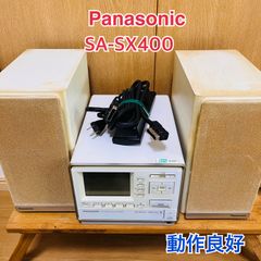 Panasonic SDステレオシステム「D-dock」SA-SX400ホワイト - メルカリ