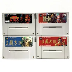 ★KOEI コーエー スーパー三國志 三國志英傑伝 三國志3 三國志4 スーパーファミコン用ソフト セット売り 動作未確認 ジャンク★005690