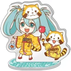 【中古】アクリルスタンド・アクリルパネル 初音ミク 「初音ミク×ラスカル2020夏 アクリルスタンドコレクション」
