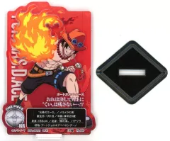 【中古】アクリルスタンド・アクリルパネル ポートガス・D・エース(おれは決して人生に...) ACLLECT -ワンピース- ～ロジャー海賊団～ 「一番くじ ワンピース ロジャー海賊団～伝説の海賊～」 H賞