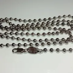 新品仕上げ★CHROME HEARTS BALLCHAIN 60cm sv.925