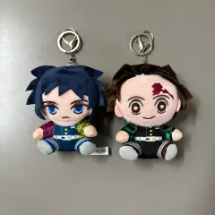 鬼滅の刃 義勇 竈門 炭治郎 ぬいぐるみ キーホルダー