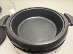 タイガー グリルなべ CQE-B200 TH 2枚プレート 深なべ(直火OK) 波形