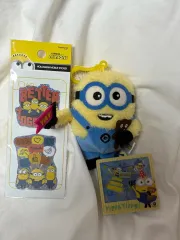 ミニオンズ ボブ ぬいぐるみ キーホルダー ステッカー セット